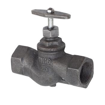 Клапан (вентиль) запорный чугунный 15кч18п Ду 50 Ру 16